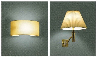 ホテル客室用照明器具