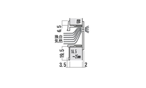 GK 引手 NP HA050の図面