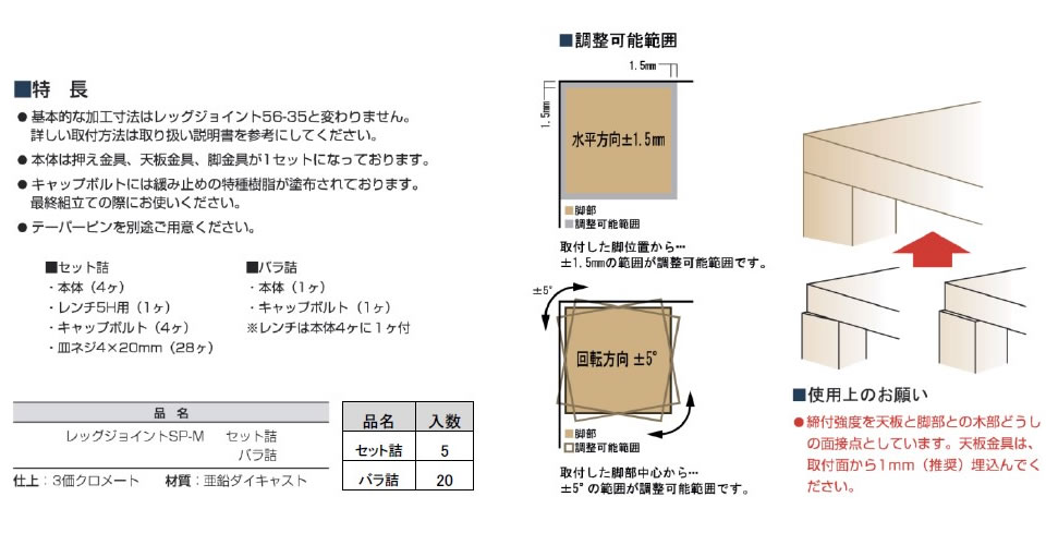 レッグジョイント
