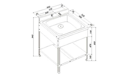 GE-600の図面