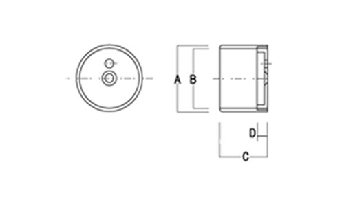 二重ソケットの図面